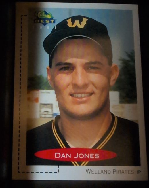 1991 Classic Best #423 Dan Jones — front