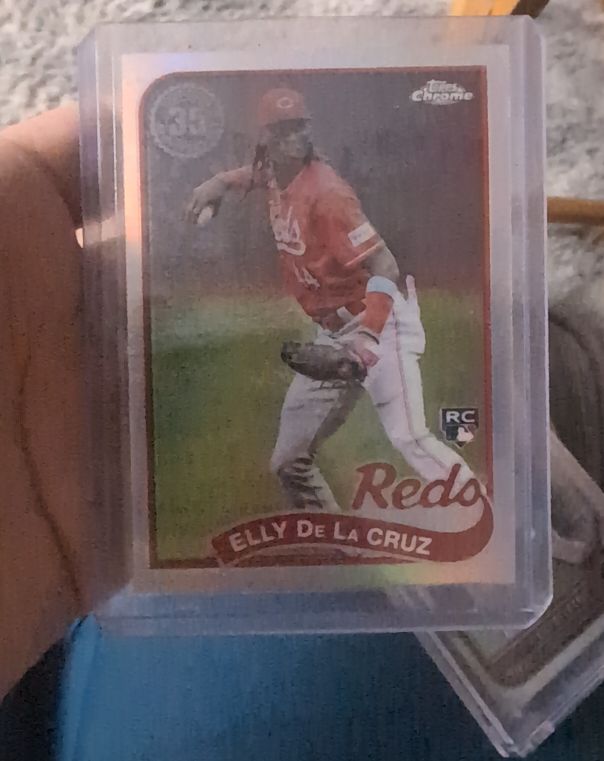 2024 Topps Chrome 1989 Insert #89CB-11 Elly De La Cruz Rookie Card — front