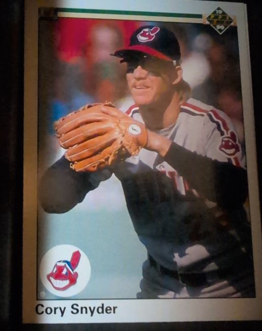 1990 Upper Deck #126 Cory Snyder — front