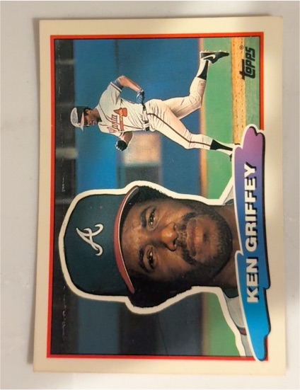 1988 Topps Big #110 Ken Griffey Sr. — front