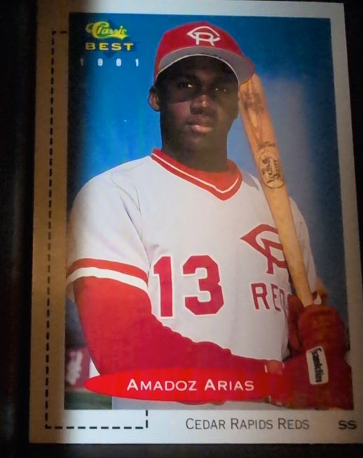 1991 Classic Best #340 Amadoz Arias — front