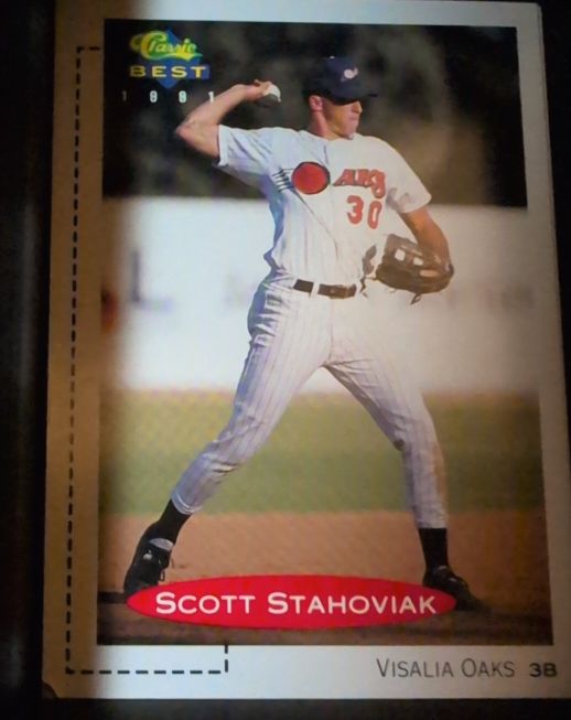 1991 Classic Best #401 Scott Stahoviak — front