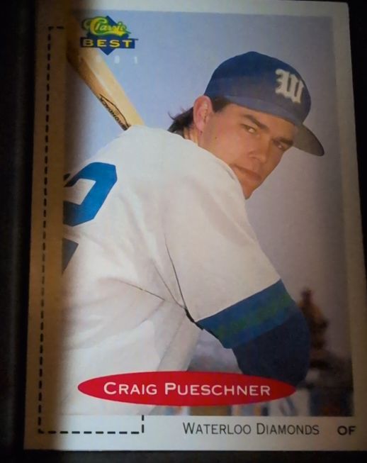 1991 Classic Best #366 Craig Pueschner — front