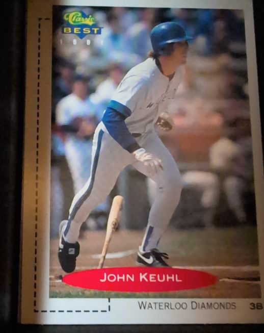 1991 Classic Best #354 John Keuhl — front