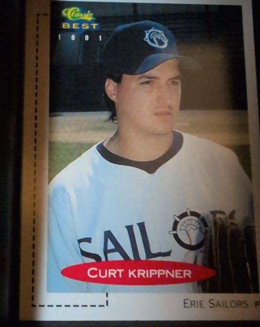 1991 Classic Best #403 Curt Krippner — front