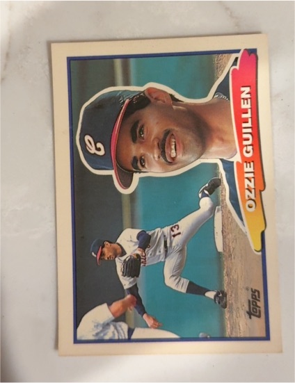 1988 Topps Big #27 Ozzie Guillen — front