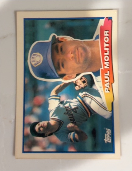 1988 Topps Big #1 Paul Molitor — front