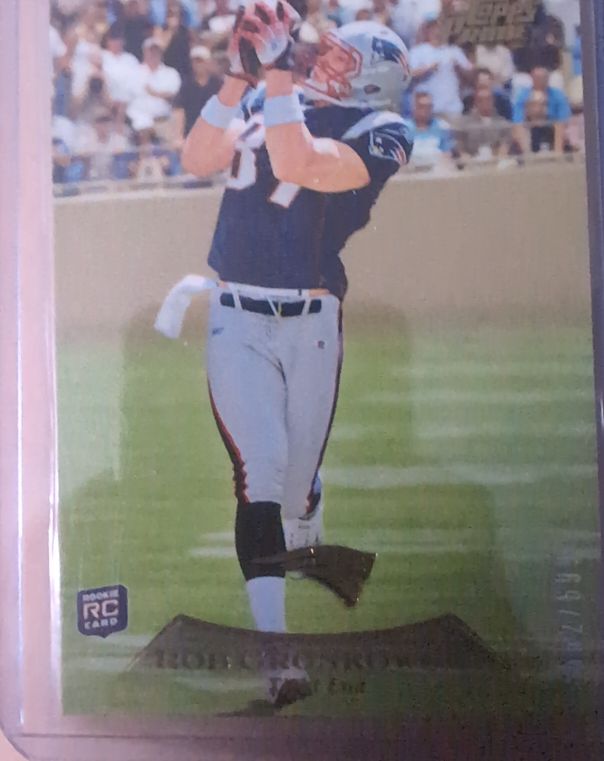 2010 Topps Prime #42 Rob Gronkowski Rookie — front