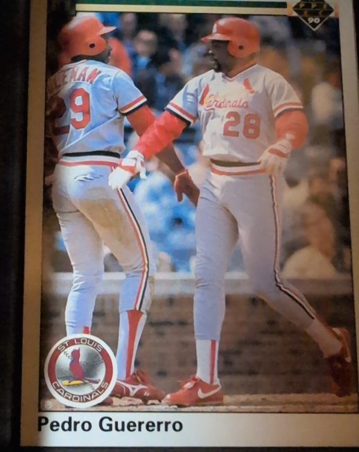 1990 Upper Deck #244 Pedro Guerrero — front