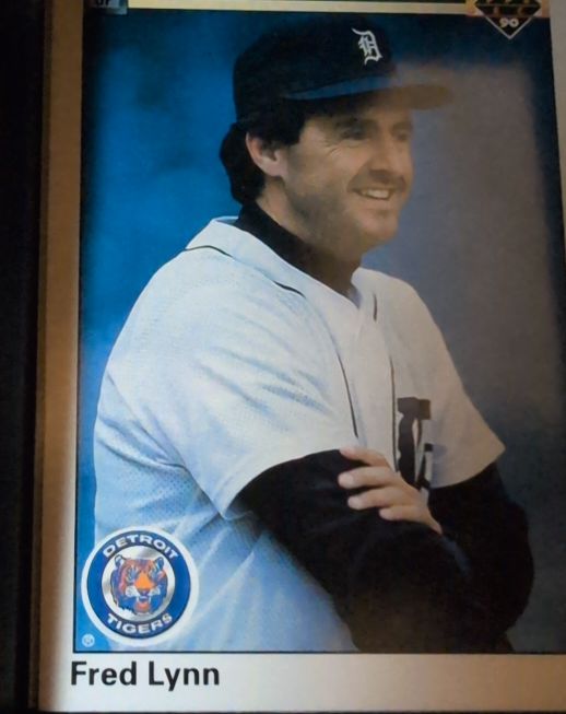 1989 Upper Deck #761 Fred Lynn — front