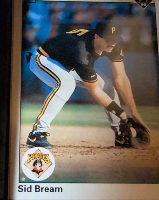 1990 Upper Deck #250 Sid Bream — front