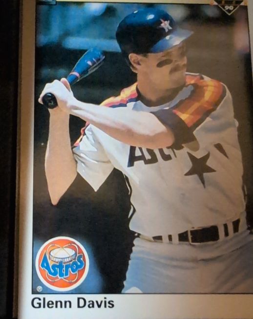 1989 Upper Deck #443 Glenn Davis Houston Astros — front