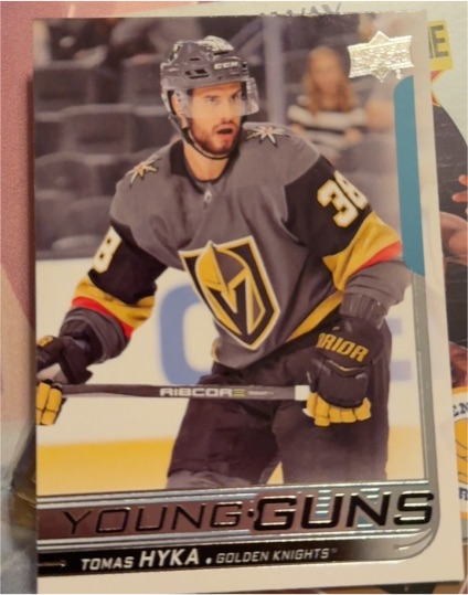 2018-19 Upper Deck Young Guns #224 Tomas Hyka — front