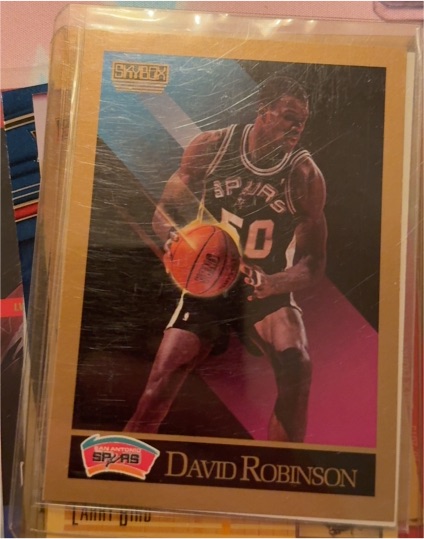 1990 SkyBox #260 David Robinson — front