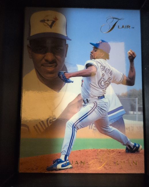 1993 Flair #290 Juan Guzman — front