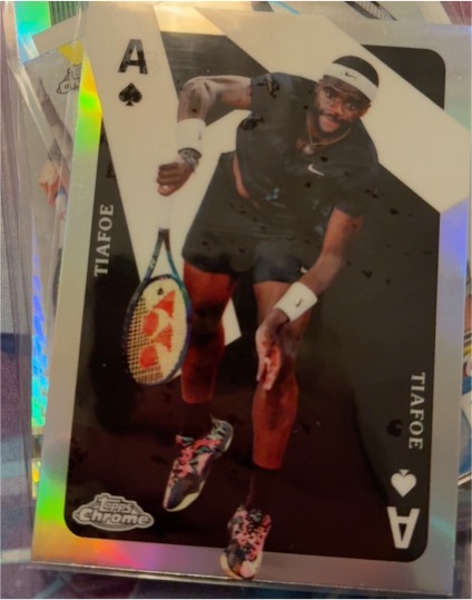 2024 Topps Chrome Tennis #CAS-FT Frances Tiafoe Aces — front