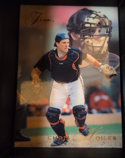 1993 Flair #151 Chris Hoiles — front