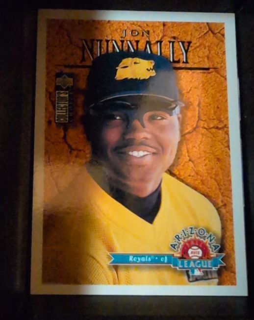 1996 Upper Deck Collector's Choice #657 Jon Nunnally — front