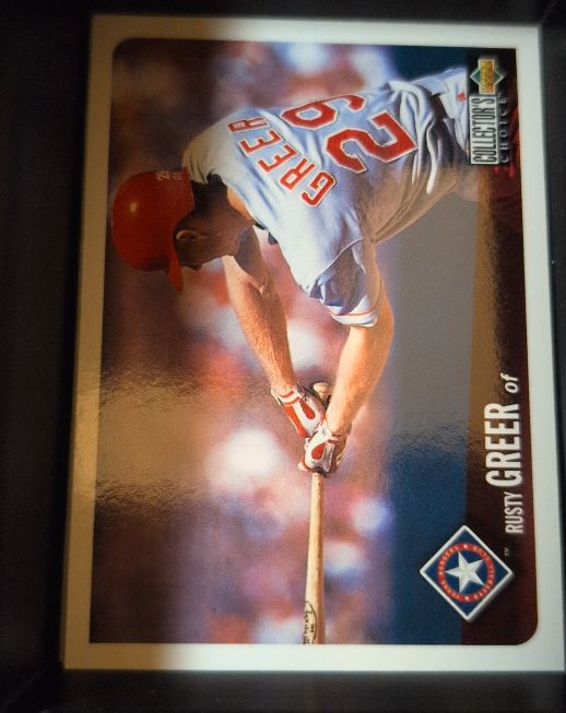 1996 Collector's Choice #741 Rusty Greer — front