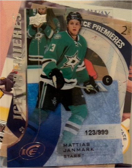 2015-16 Upper Deck Ice #164 Mattias Janmark — front