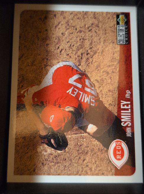 1996 Collector's Choice #522 John Smiley Cincinnati Reds — front