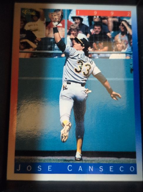 1992 Classic #110 Jose Canseco — front