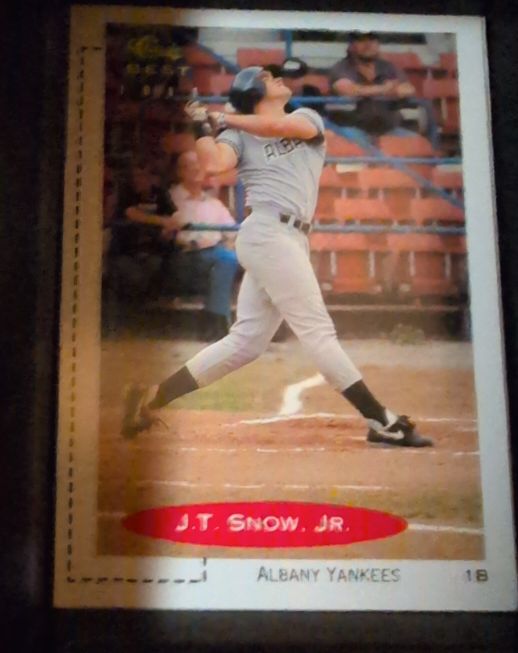 1991 Classic Best Minor League #279 J.T. Snow Jr. — front