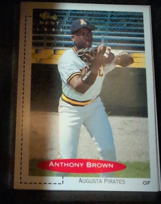 1991 Classic Best #246 Anthony Brown — front