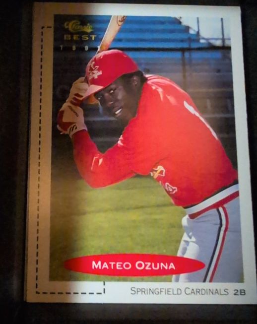 1991 Classic Best #244 Mateo Ozuna Springfield Cardinals — front