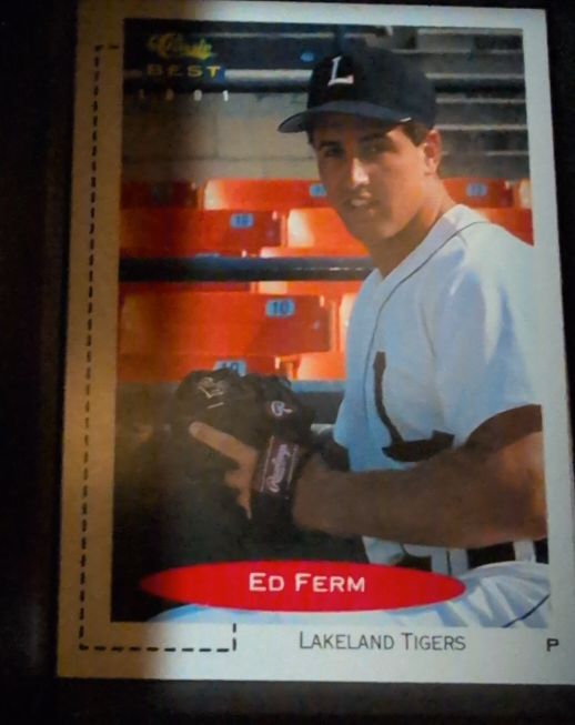 1991 Classic Best #289 Ed Ferm — front