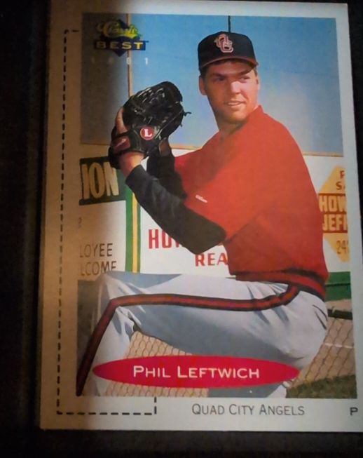 1991 Classic Best #247 Phil Leftwich — front