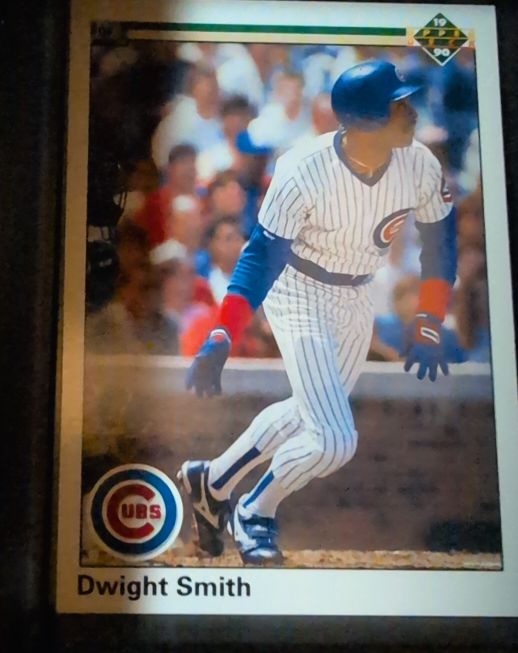 1990 Upper Deck #376 Dwight Smith — front