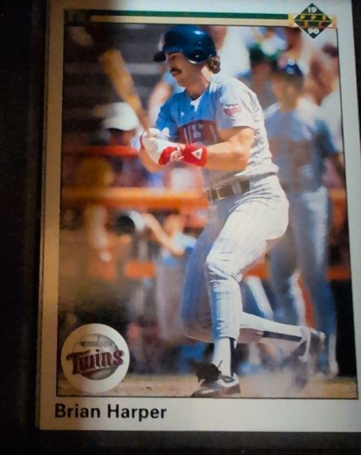 1990 Upper Deck #391 Brian Harper — front