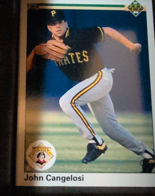 1990 Upper Deck #370 John Cangelosi — front