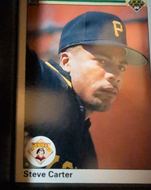 1990 Upper Deck #368 Steve Carter — front