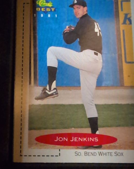 1991 Classic Best #219 Jon Jenkins — front