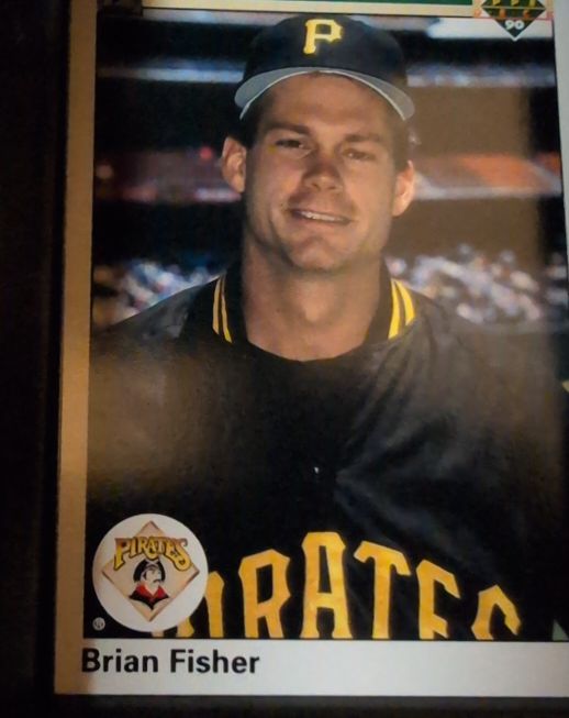 1990 Upper Deck #97 Brian Fisher — front
