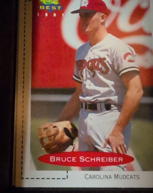 1991 Classic Best #225 Bruce Schreiber — front