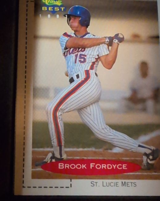 1991 Classic Best #220 Brook Fordyce — front