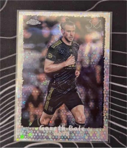 2025 Topps Chrome MLS #NF-7 Gareth Bale — front