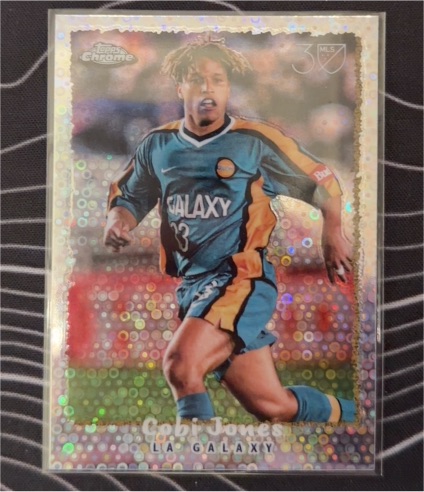 2025 Topps Chrome MLS #NF-18 Cobi Jones 1995 30th Anniversary — front