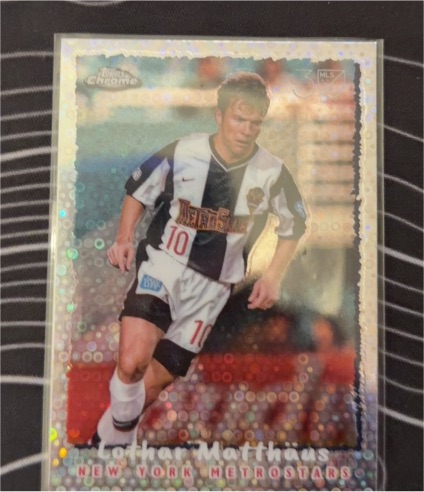 2025 Topps Chrome MLS 30th Anniversary #Lothar Matthaus — front