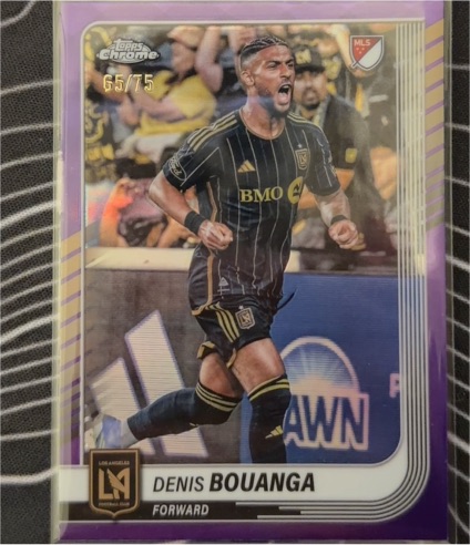 2025 Topps Chrome MLS #99 Denis Bouanga — front