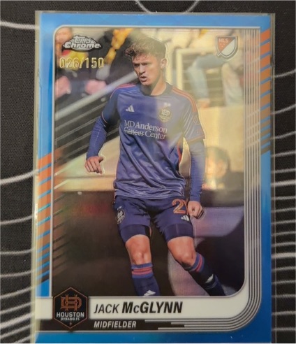 2025 Topps Chrome MLS #26 Jack McGlynn — front