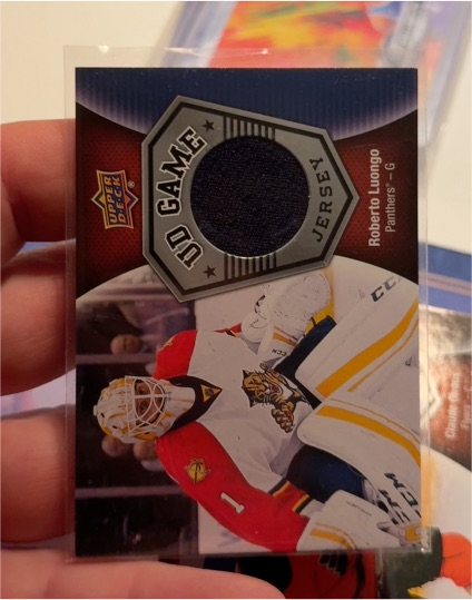2016-17 Upper Deck UD Game Jersey #GJ-RL Roberto Luongo — front