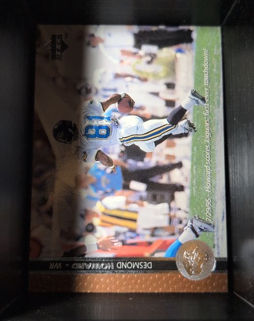 1996 Upper Deck #134 Desmond Howard Jacksonville Jaguars — front