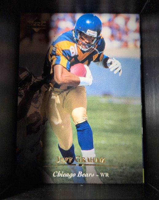 1995 Upper Deck #37 Jeff Graham Chicago Bears — front