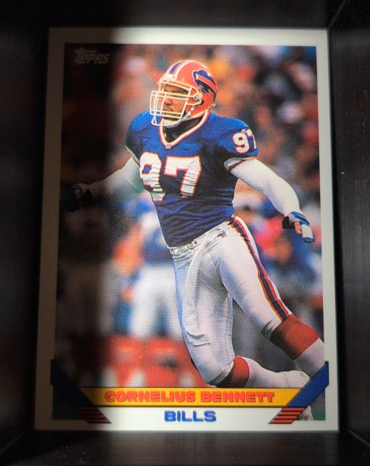 1993 Topps #157 Cornelius Bennett — front