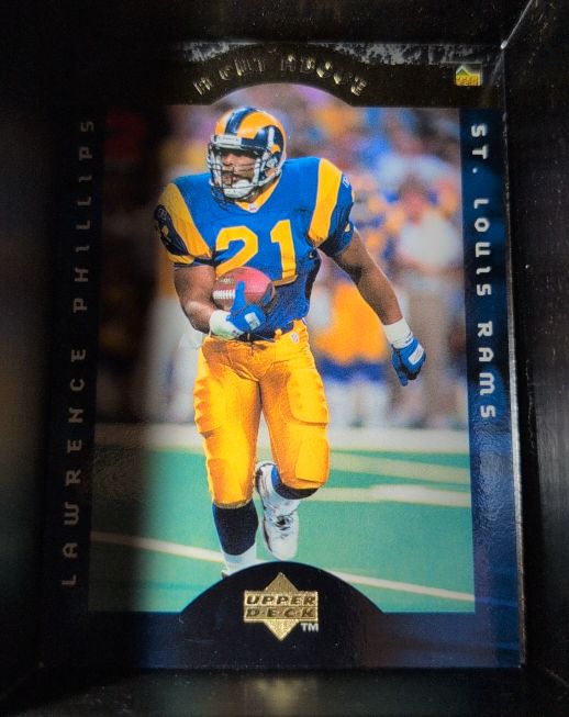 1996 Upper Deck Collector's Choice #9 Lawrence Phillips — front