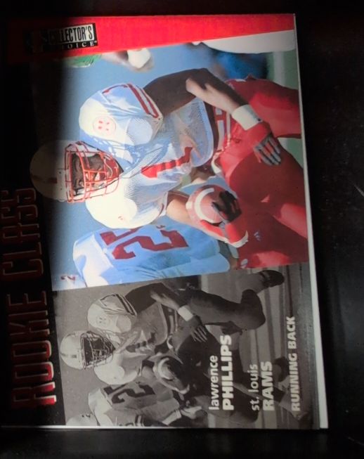1996 Upper Deck Collector's Choice #6 Lawrence Phillips — front
